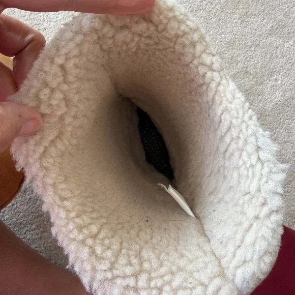 Sorel Women's Tall Tan Suede Shearling-Lined Winter Boots - Picture 7 of 7